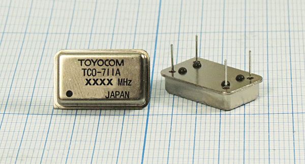 Резонатор кварцевый герметизированный TCO-711A-32.000 TOYOCOM 32MHz