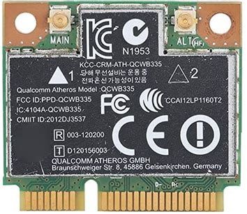 WiFi модуль Atheros QCWB335, Блютуз 4,0