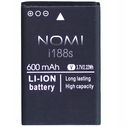 Аккумуляторная батарея для Nomi i188S 600mAh Оригинал бу