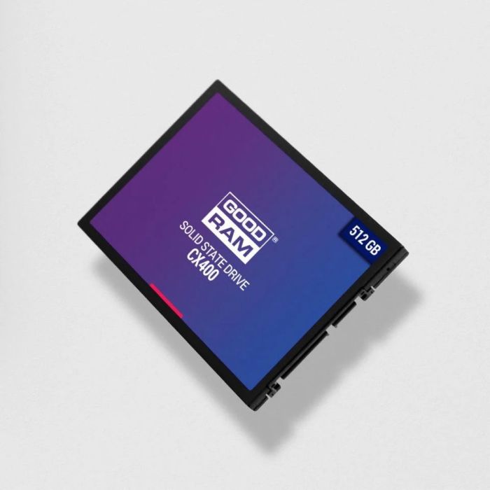 Накопичувач SSD 512GB Goodram CX400 2.5" SATAIII 3D TLC (SSDPR-CX400-512)