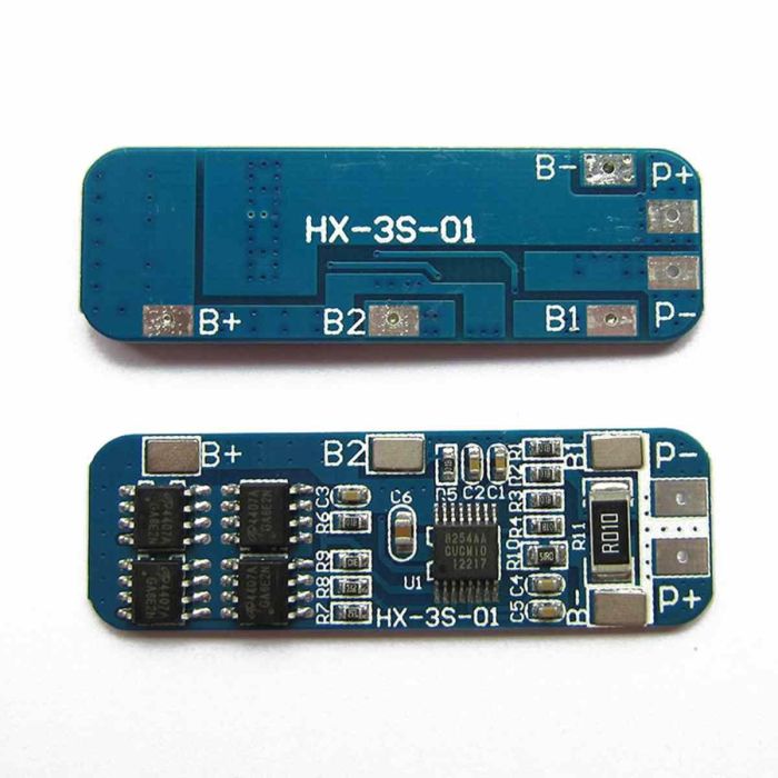 BMS Зарядний пристрій Li-ion Lithium Battery Protection Board for Dril Motor Lipo Cell Module 3S 12V